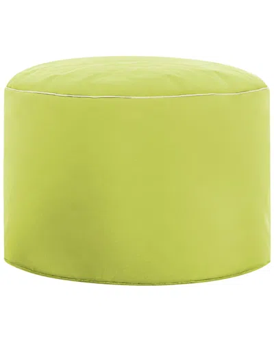 Gouchee Home Dotcom Brava Pouf In Green