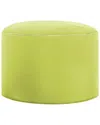 Gouchee Home Dotcom Brava Pouf In Green