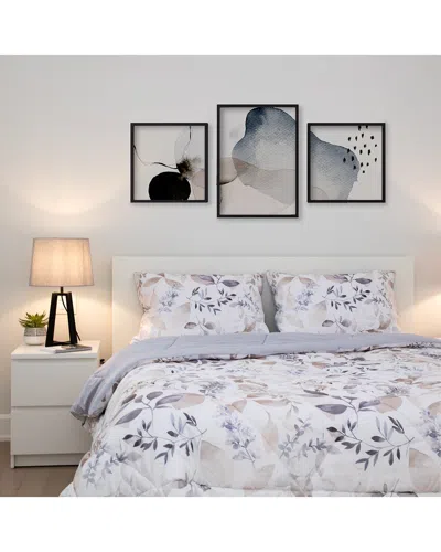 Gouchee Home Eden Comforter Set In Blue