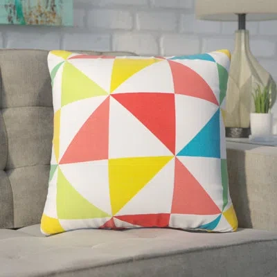 Gouchee Home Ellis Square Pillow Cover & Insert In Yellow
