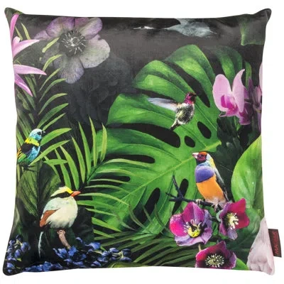 Gouchee Home Floralia Birds Throw Pillow