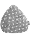 Gouchee Home Fluffy Stars Soft Faux-fur Bean Bag Chair In Gray