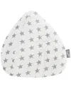 Gouchee Home Fluffy Stars Soft Faux-fur Bean Bag Chair In White