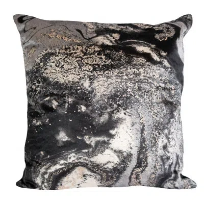 Gouchee Home Galexy Square Pillow Cover & Insert In Black