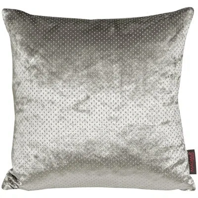 Gouchee Home Glossy Throw Pillow In Gray