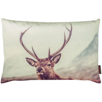Gouchee Home Into The Wild Deer Lumbar Pillow