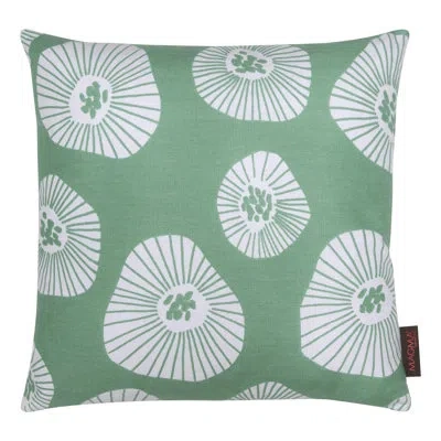 Gouchee Home Juno Cotton Throw Pillow In Green