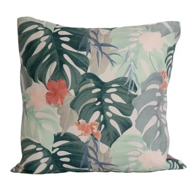 Gouchee Home Monstera Cushion 18x18