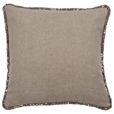 Gouchee Home Oletta Square Throw Pillow In Taupe