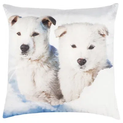Gouchee Home Puppies Puppies Throw Pillow