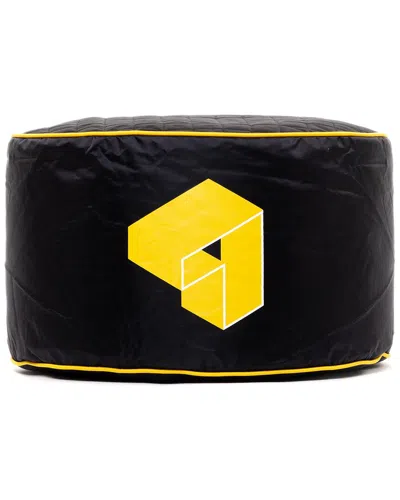 Gouchee Home Siteazee Ottoman Pouf In Yellow