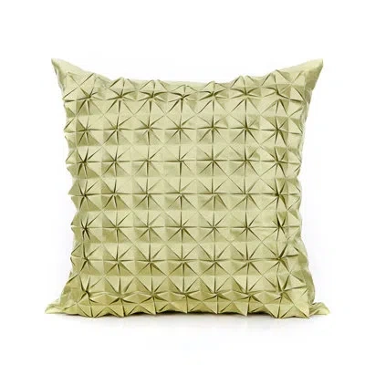 Gouchee Home Slick Cut Throw Pillow In Lime