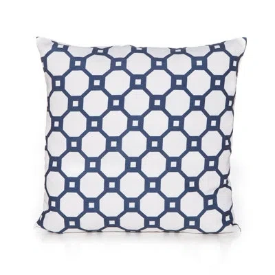 Gouchee Home Soho Throw Pillow In Marine Blue