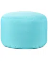 Gouchee Home Soleil Dotcom Indoor/ Outdoor Round Ottoman Pouf