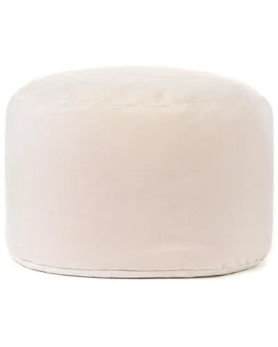 GOUCHEE HOME GOUCHEE HOME SOLEIL DOTCOM INDOOR/ OUTDOOR ROUND OTTOMAN POUF