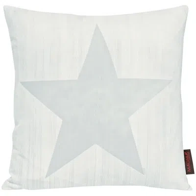 Gouchee Home Sternschnuppe Single Star Cotton Throw Pillow In Blue