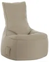 Gouchee Home Swing Brava Bean Bag Chair In Khaki