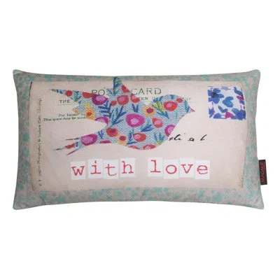 Gouchee Home Tweety Love Pre-filled Cotton Lumbar Pillow
