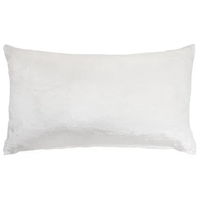Gouchee Home Velura 2pc Velvet Pillow Set In White