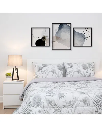 Gouchee Home Verdure Comforter Set In Gray