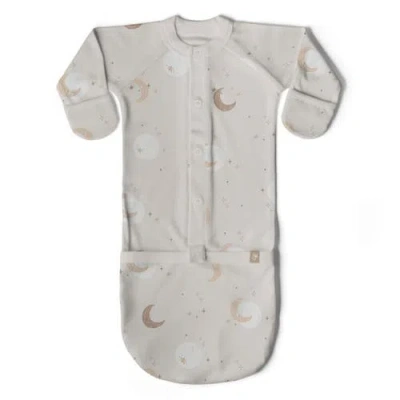 Goumikids Goumi 24 Hour Convertible Sleeper Baby Gown In Luna