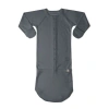 Goumikids Goumi 24 Hour Convertible Sleeper Baby Gown In Midnight