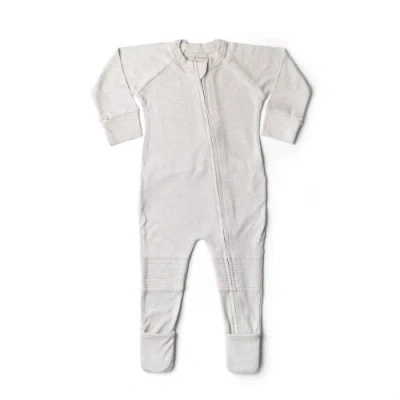 Goumikids Goumi Grow With You Zippered Jumpsuit In Storm Gray