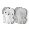 Goumikids Goumi Stay On Baby Mitts In Gray