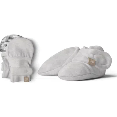 Goumikids Goumi Stay On Baby Mitts & Boots Set In Gray