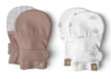 Goumikids Goumi Stay On Baby Mitts In Brown