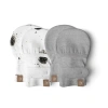 Goumikids Goumi Stay On Baby Mitts In Gray