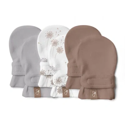 Goumikids Goumi Stay On Baby Mitts In White