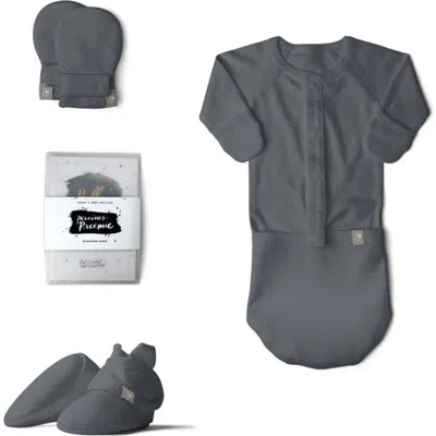 Goumikids Preemie Baby Sleep Gift Set In Blue