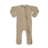 Goumikids Goumi Grow With You Footie + Snug Fit In Sandstone