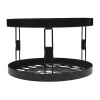 Gourmet Basics By Mikasa Haven 2 Tier Lazy Susan Pantry Organizer In Black