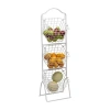Gourmet Basics By Mikasa Metal Fruit Basket In White