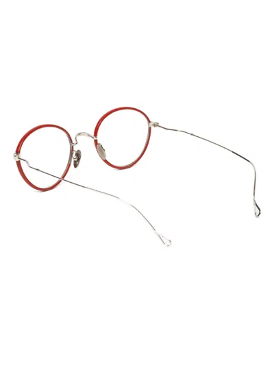 Gouverneur Audigier Oval-frame Glasses In Silver