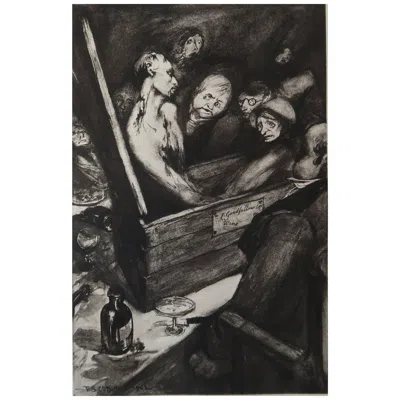 Pre-owned Goya Original Limited Edition Print By Frederick S.coburn-thou Art The Man, 1902 In Black
