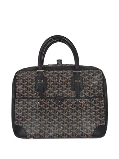 Pre-owned Goyard 1990-2000s Diplomat Briefcase In Black