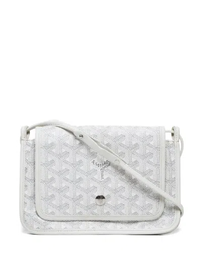 Pre-owned Goyard 2000-2020s Plume Shoulder Bag In White