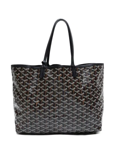 Pre-owned Goyard 2000-2020s Saint Louis Tote Bag In Black