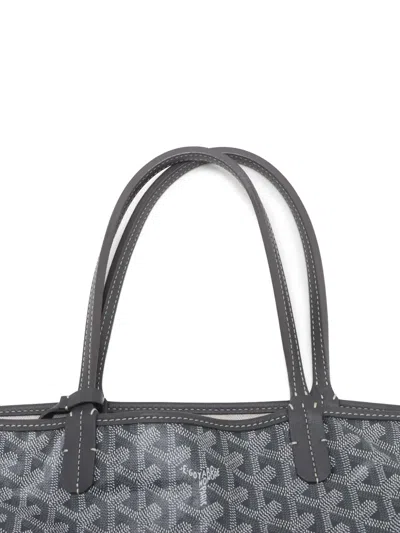 Pre-owned Goyard 2000-2026 Ine Saint Louis Pm Tote Bag In Grey