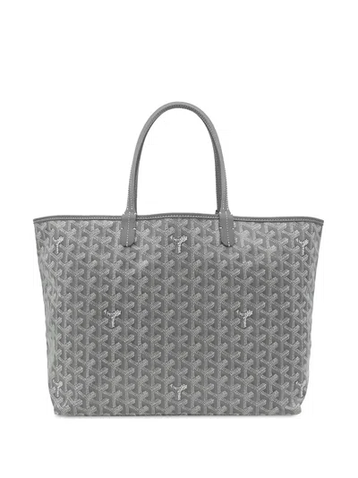 Pre-owned Goyard 2000-2026 Ine Saint Louis Pm Tote Bag In Grey