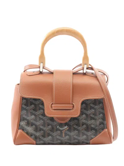Pre-owned Goyard 2000-2026 Mini Ine Saigon Souple Satchel