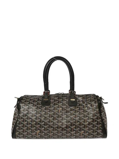 Pre-owned Goyard 2007 Croisiere 40 Handbag In Black