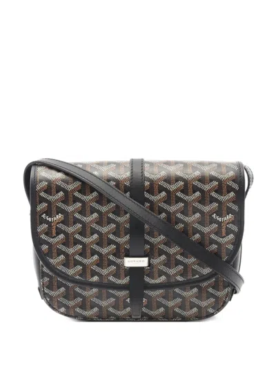 Pre-owned Goyard 2010s Belvedere Pm Shoulder Bag In Black