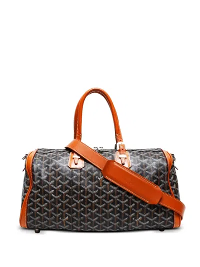 Pre-owned Goyard 2010s  Cross Jour 40 Tote Bag In Brown