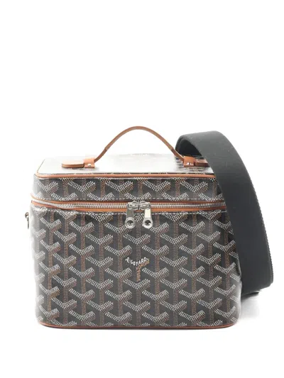 Pre-owned Goyard 2010s Muse Ine Vanity Tote Bag In Brown