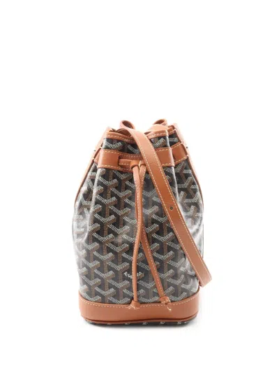 Pre-owned Goyard 2010s Petit Flo Shoulder Bag In Brown
