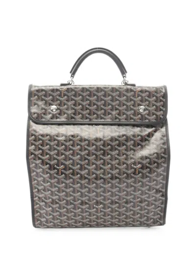 Pre-owned Goyard 2010s Saint-leger Ine Backpack In Black